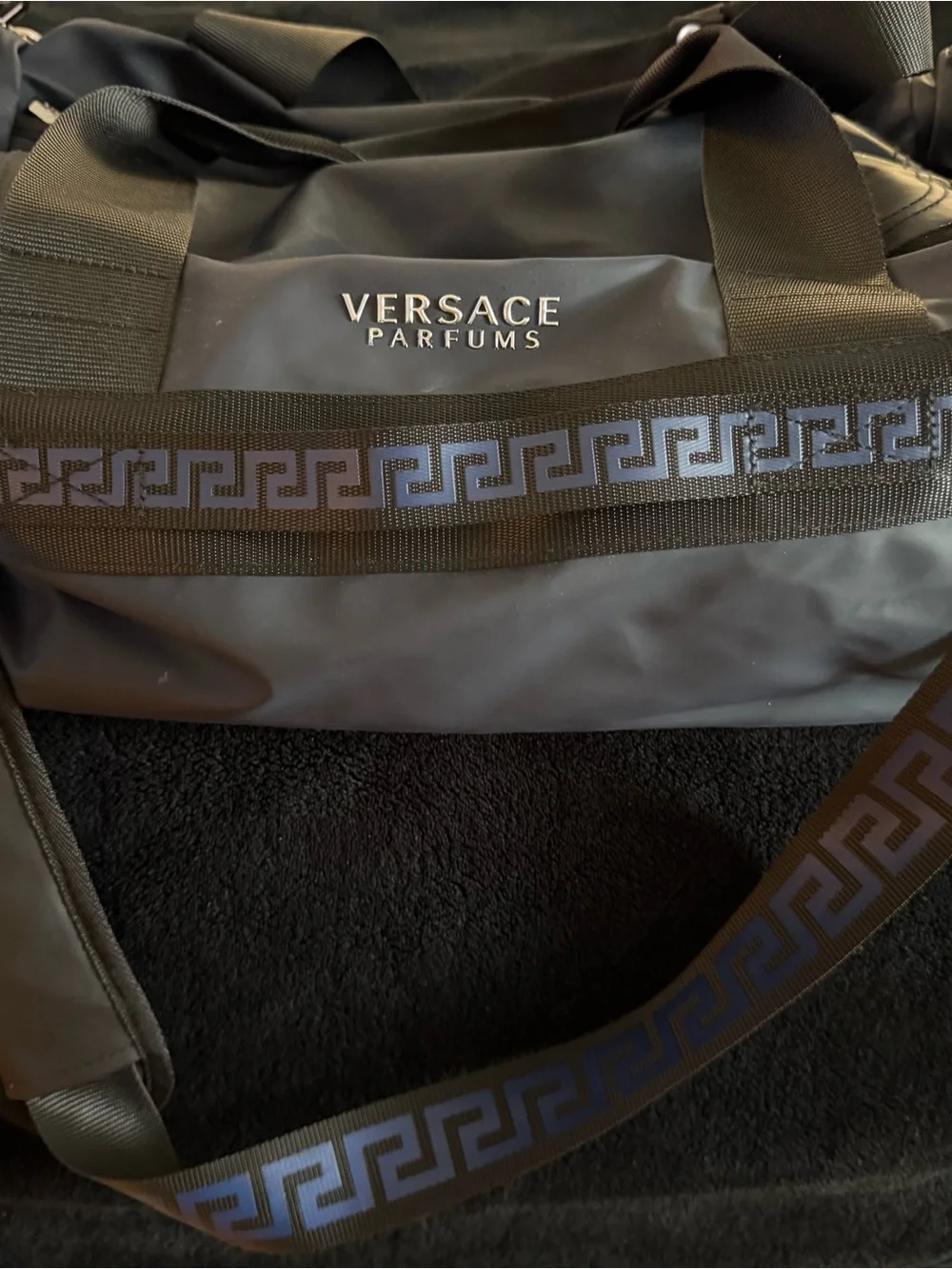 Versace Authentic Large Travel, Duffle Bag, Luggage Bag